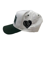 Load image into Gallery viewer, West side with love Cap (green brim)