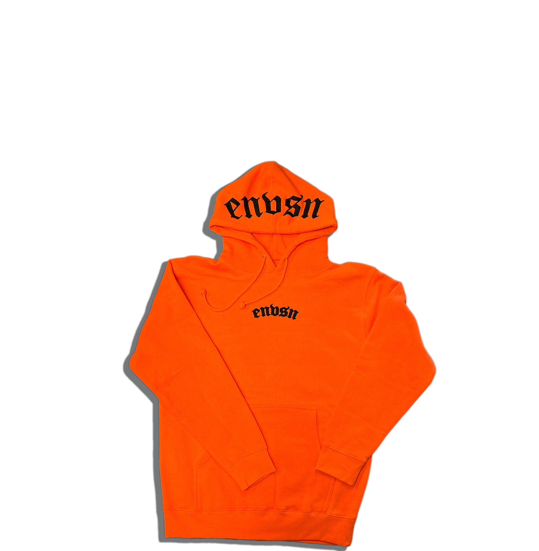 Orange Corazón  hoodie